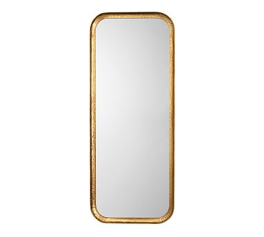 Capital Rectangle Mirror, Brass, 15.75" x 1.25" x 39.5" - Image 0