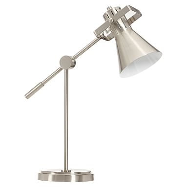 Industrial Task Lamp, Nickel - Image 0