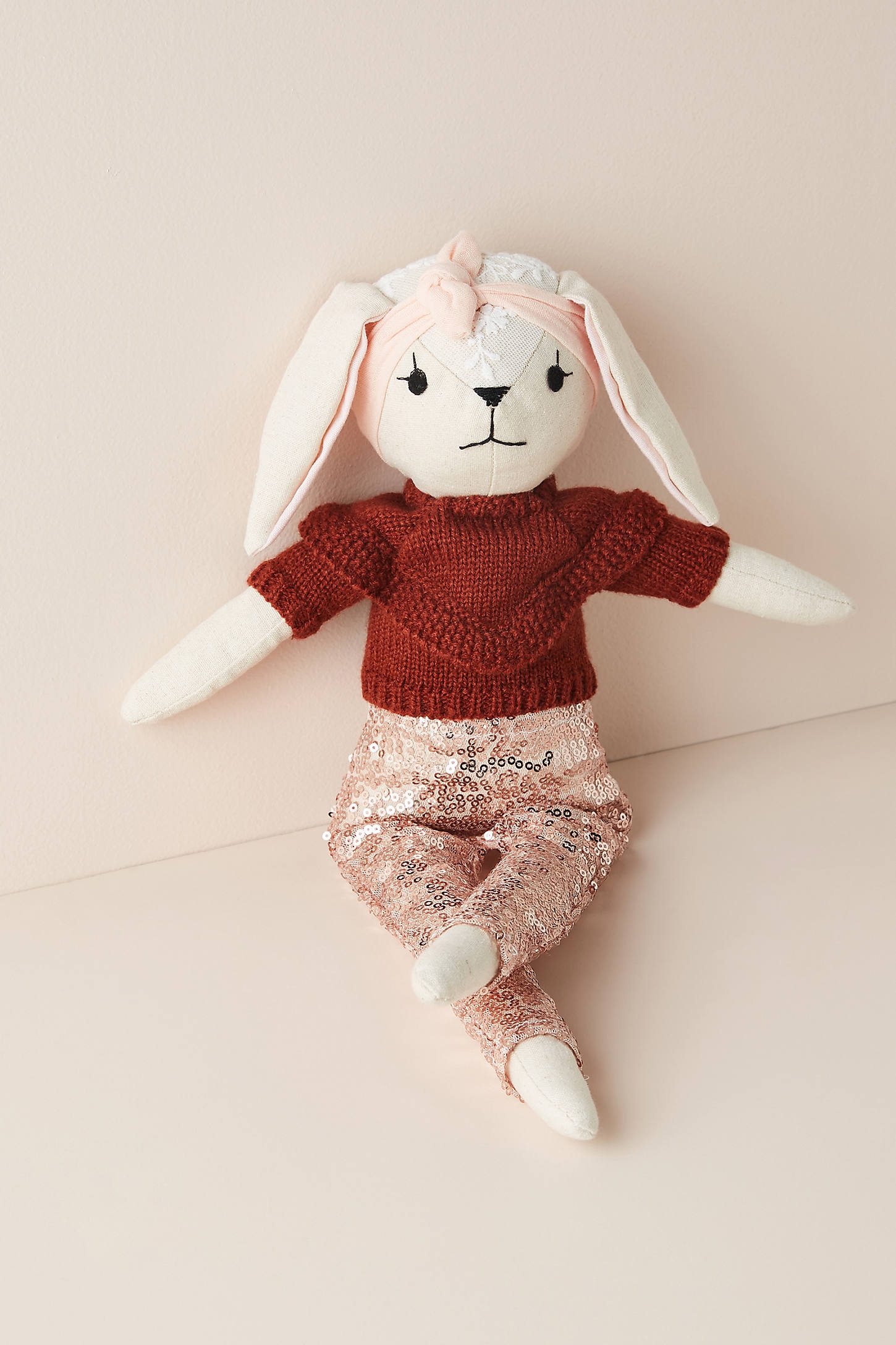 Wonderforest Girls Stuffed Animal - Rabbit - Image 0