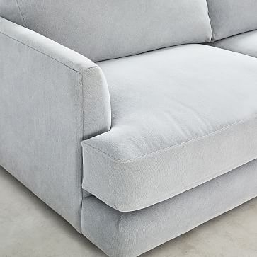 Haven Sofa, Performance Washed Canvas, Gray - Image 5