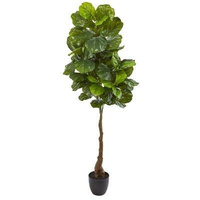 Artificial Fiddle Leaf Fig Tree in Pot - Image 0