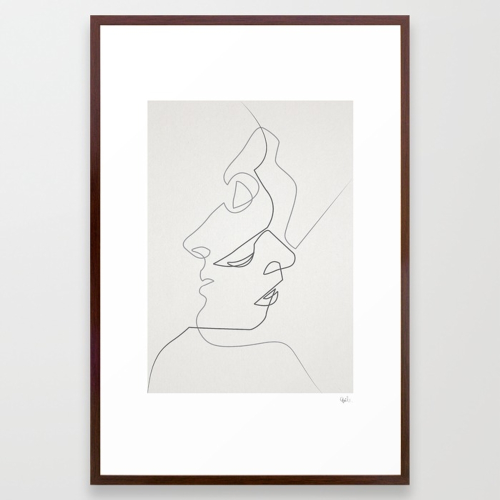 Close Framed Art Print by Quibe LARGE - Image 0