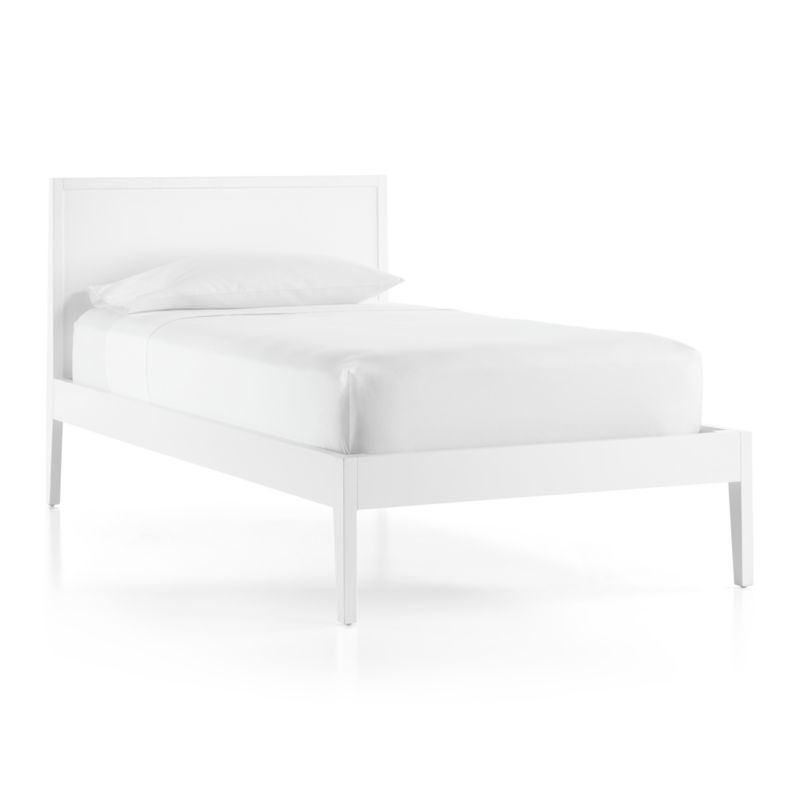 Ever Simple White Full Bed - Image 2