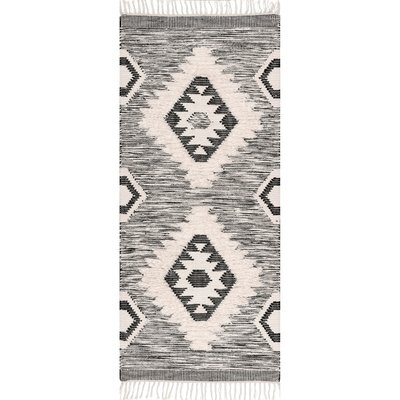 Cawley Hand-Knotted Wool Gray Area Rug - Image 0