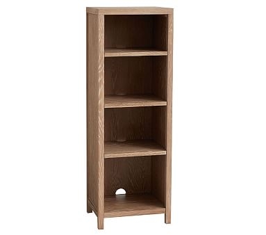 Charlie Bookcase Tower, Smoked Gray, Unlimited Flat Rate Delivery - Image 0