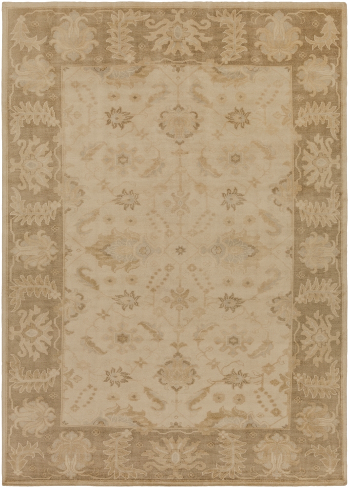 Ainsley Beige Indoor 8' x 11' Handmade Rug - Image 1