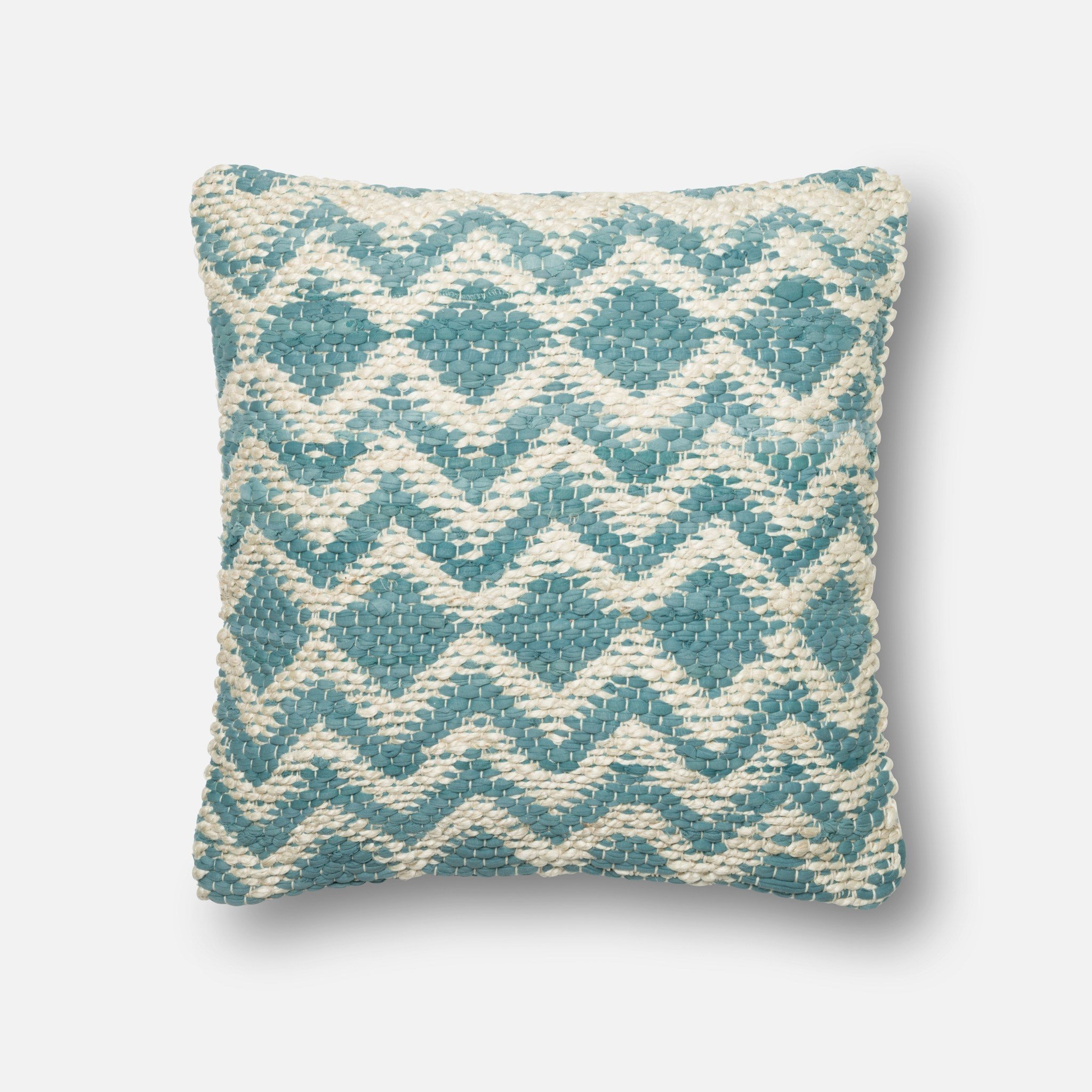 PILLOWS - BLUE / GREY - 22" X 22" Cover w/Down - Image 0