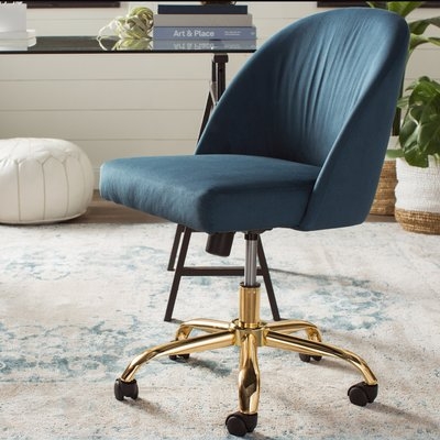 Mid-Back Desk Chair Azure - Image 0