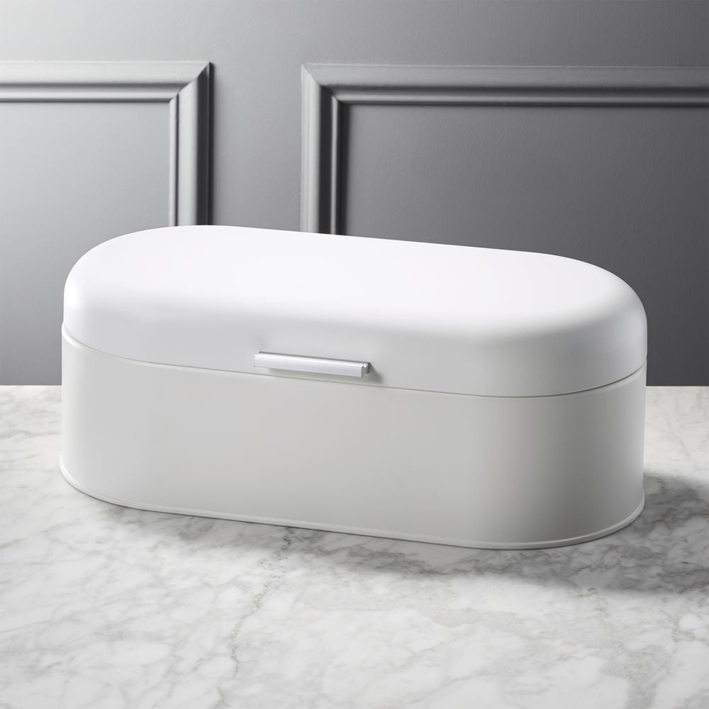 Matte White Bread Box - Image 0