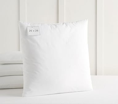 Decorative Pillow Insert, 26x26in, White - Image 0