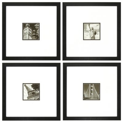 Photoscape 1 , 2 , 3 , and 4 4 Piece Framed Photographic Print Set - Image 0