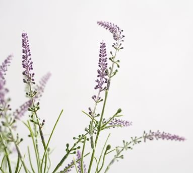 Faux Potted Lavender, Medium - Image 1