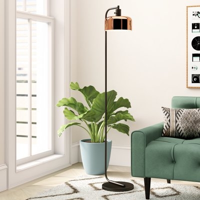 Butz 57.37" Arched Floor Lamp - Image 0