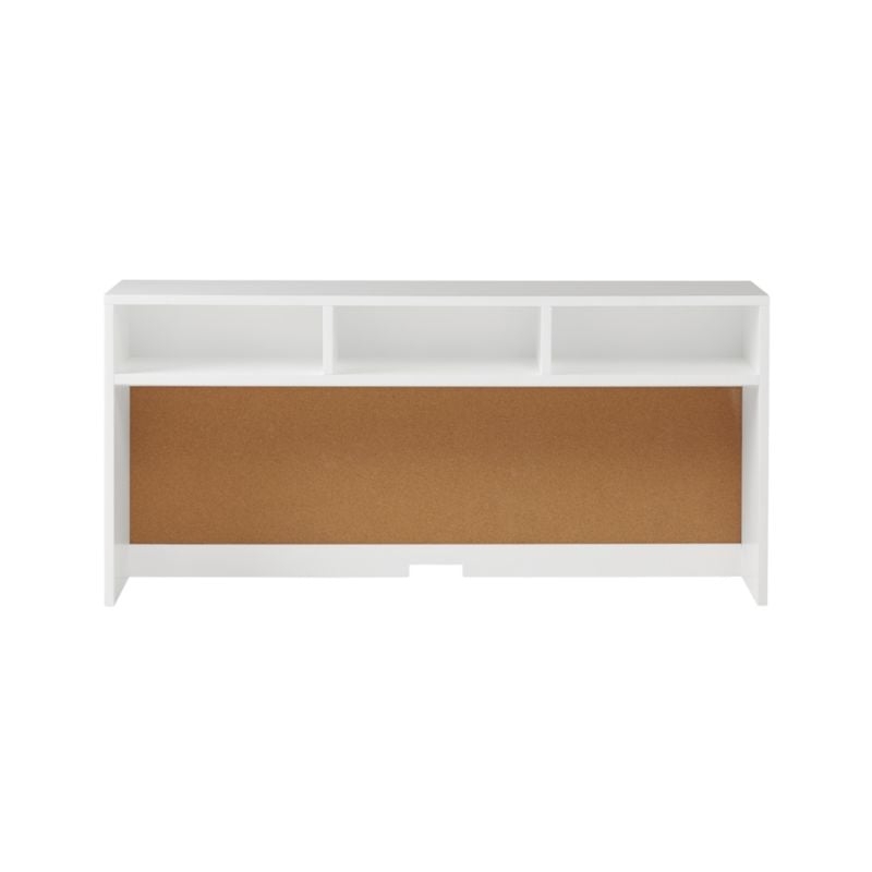 Kids Parke White Desk Hutch - Image 7