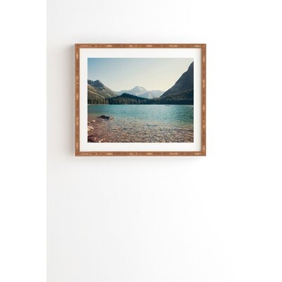 ' Catherine Mcdonald Glacier Summer ' Picture Frame Photograph on Wood - Image 0