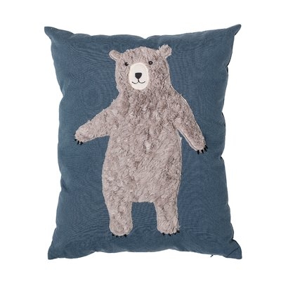 Dimaggio Bear Throw Pillow - Image 0