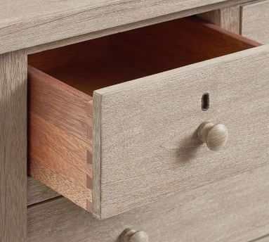 Farmhouse 4-Drawer Nightstand, Charcoal - Image 2