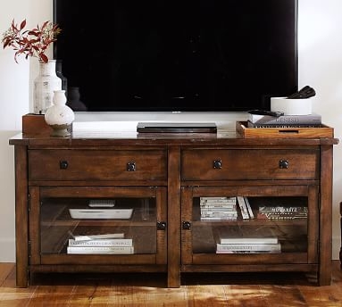 Benchwright TV Stand, Small, Gray Wash - Image 2