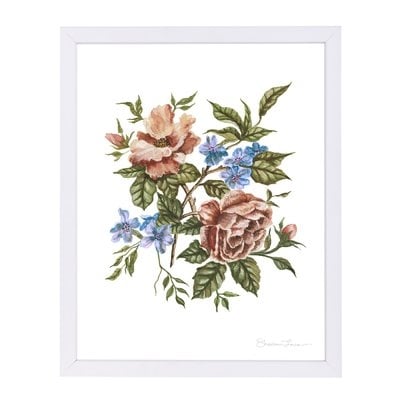 'Rustic Wildflower Bouquet' Print - Image 0