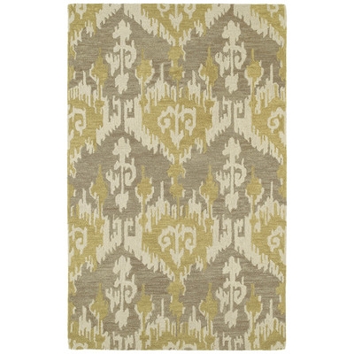 Dodge Hand-Tufted Taupe/Oatmeal/Brownish Yellow Area Rug - Image 0