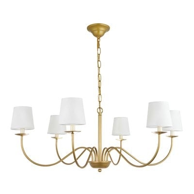 Goin 6-Light Shaded Chandelier - Image 0