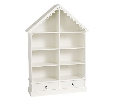 Dollhouse Bookcase, Simply White, UPS - Image 1