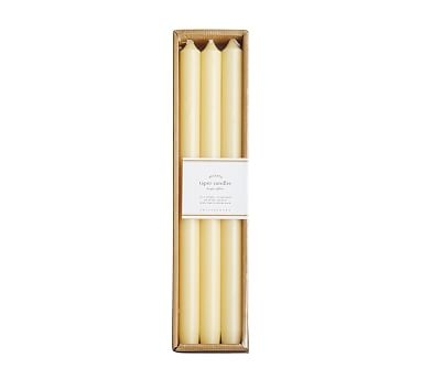 Unscented Taper Candle, Set of 6, Ivory - Set Of 6 - Image 0