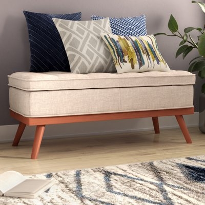 Ronquillo Upholstered Storage Bench - Image 0