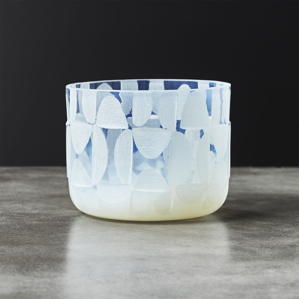 Lanai Glass Tea Light Candle Holder - Image 0