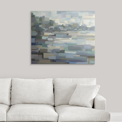 'Beach' by Brooke Borcherding Graphic Art on Wrapped Canvas - Image 0