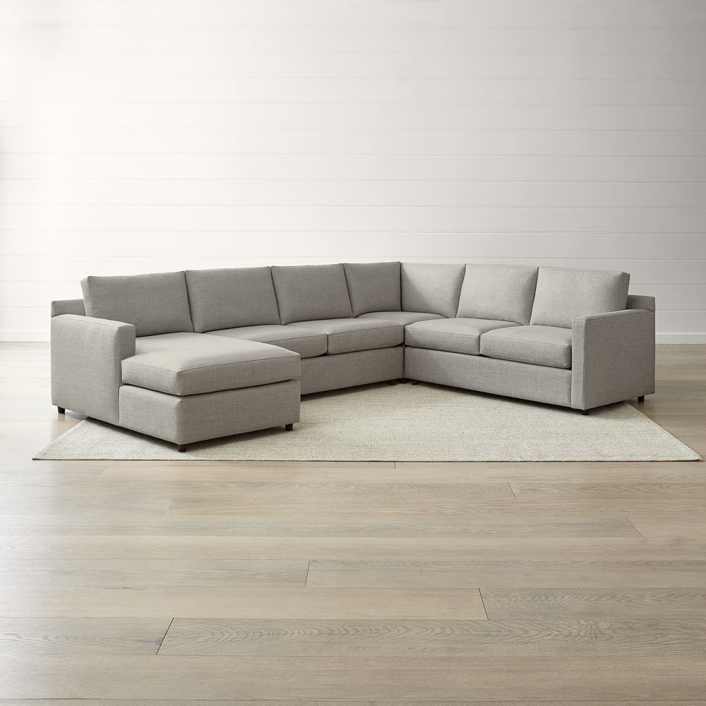 Barrett 4-Piece Left Arm Chaise Sectional- galaxy ash - Image 0