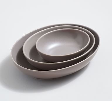 Mason Nesting Bowls, Set of 3 - Graphite Gray - Image 1