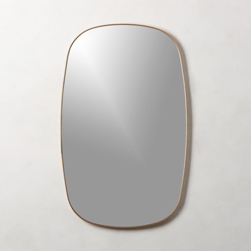 Infinity Brass Oblong Wall Mirror - Image 0
