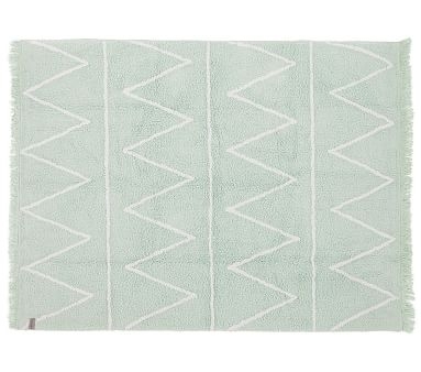 Lorena Canals Hippy Washable Rug Mint 4' x 5' 3" - Image 0