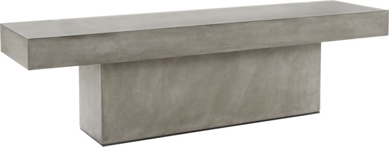 Fuze Large Grey Bench - Image 3