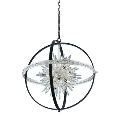 Desalvo Casual Luxury 24-Light Globe Chandelier - Image 0