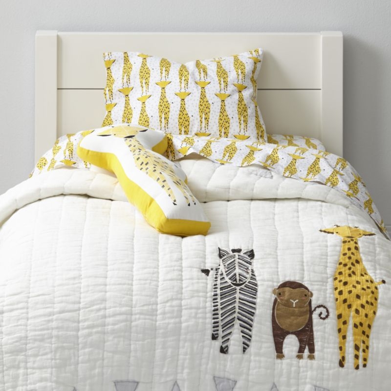 Safari Giraffe Throw Pillow - Image 2