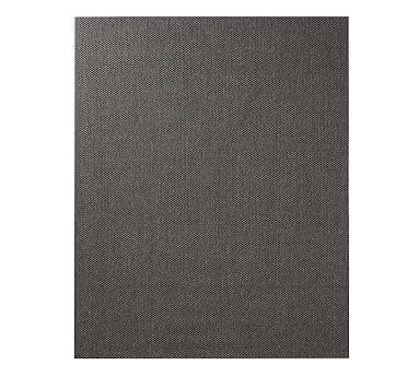 Custom Woven Sisal Rug, 8' x 16', Black - Image 0