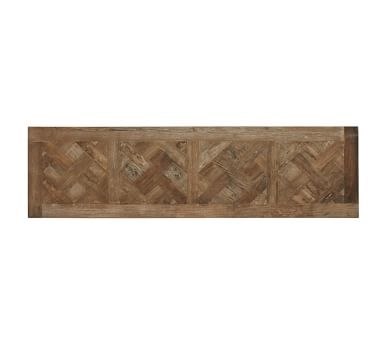 Parquet Reclaimed Wood & Metal Console Table - Image 3