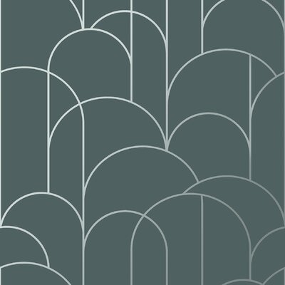 Tedder Geometric 33' L x 21" W Wallpaper Roll - Image 0