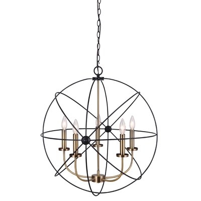 Waldron 5-Light Candle-Style Chandelier - Image 0