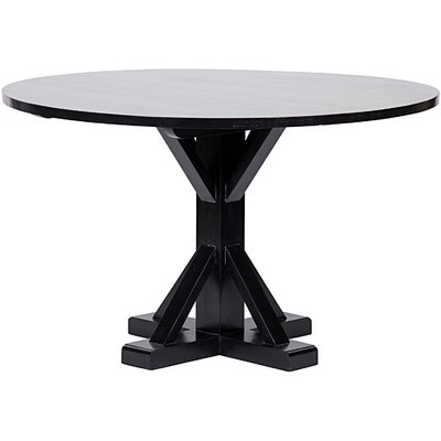 Criss-Cross Round Dining Table - Image 0