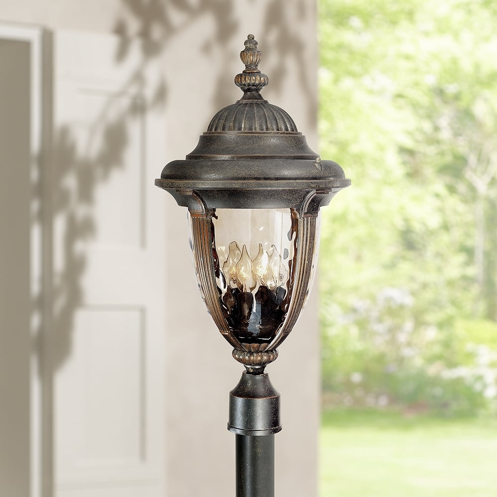 Bellagio 24 1/2" High Bronze 4-Light Outdoor Post Light - Image 0