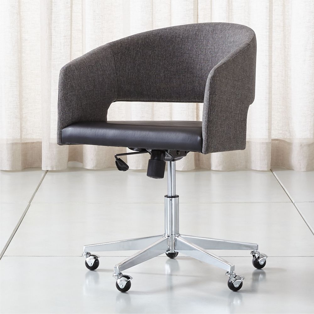 Don Upholstered Office Chair - Image 0
