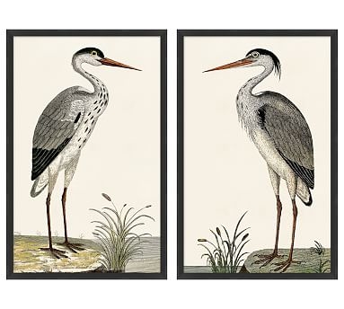 Spotted Herons - Set of 2 - Image 0