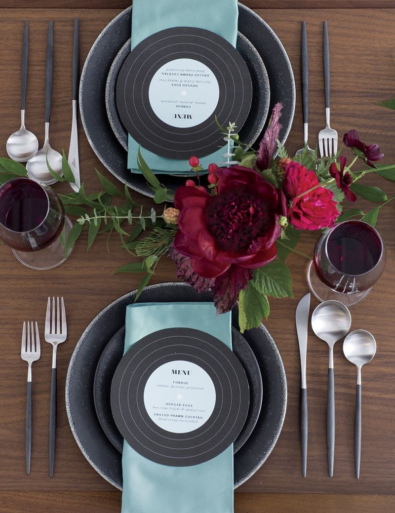 Aero Black 5-Piece Flatware Place Setting - Image 5