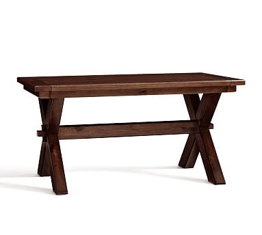 Toscana Extending Dining Table, Small 60" - 84" L, Tuscan Chestnut - Image 0