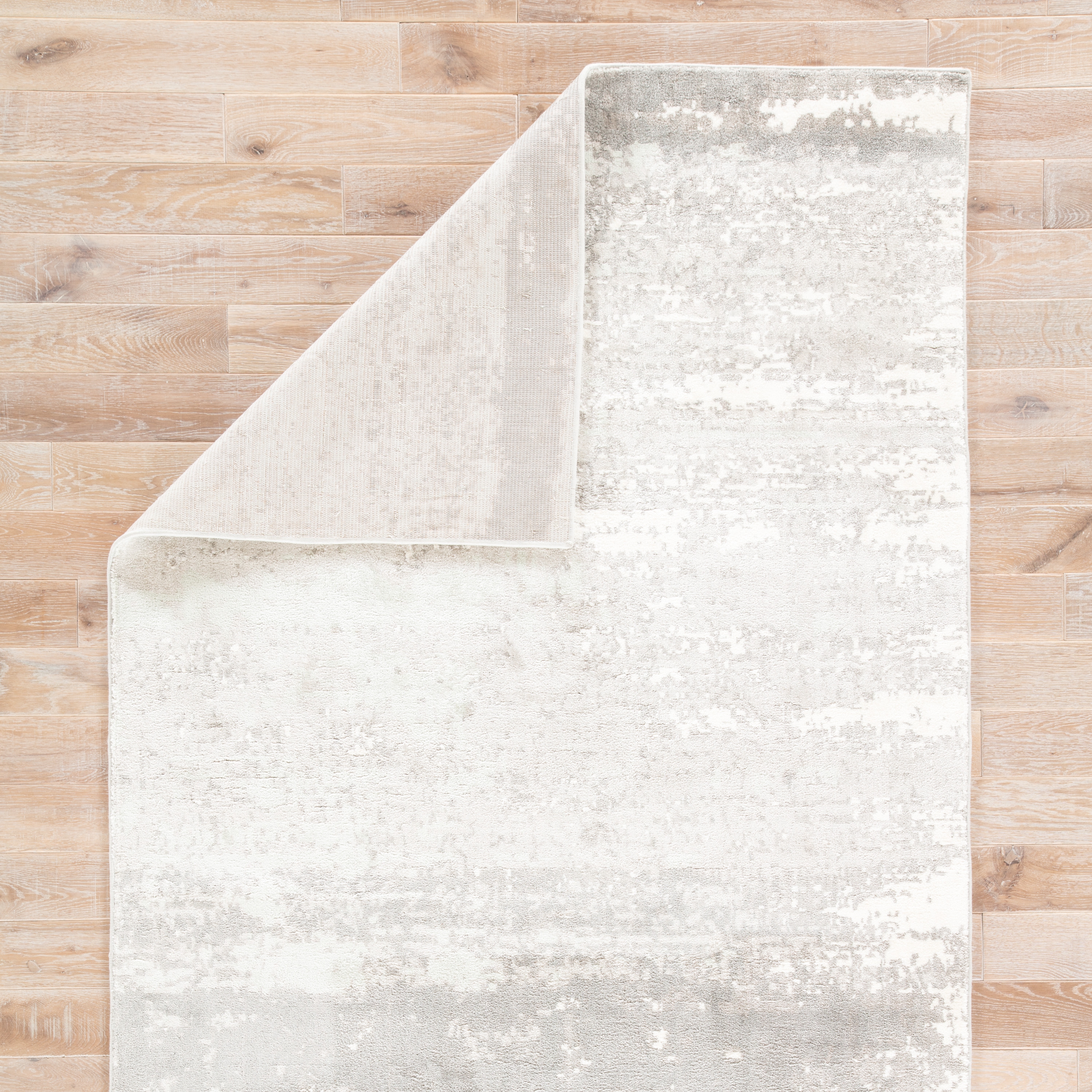 Colby Abstract Gray/ Light Teal Area Rug (7'10" X 9'10") - Image 2