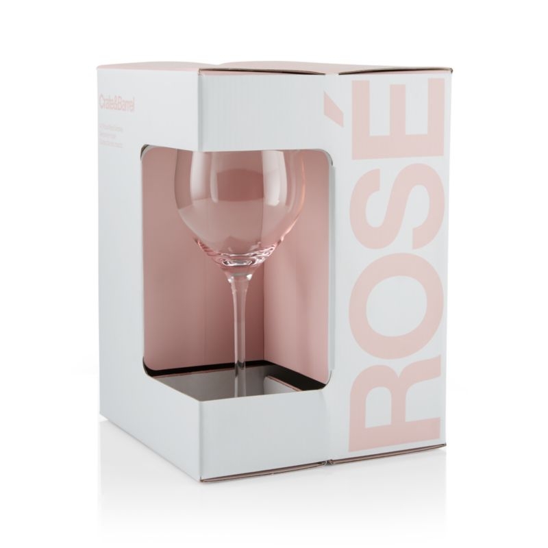 Rose Wine Glass, Set of 4 - Image 1