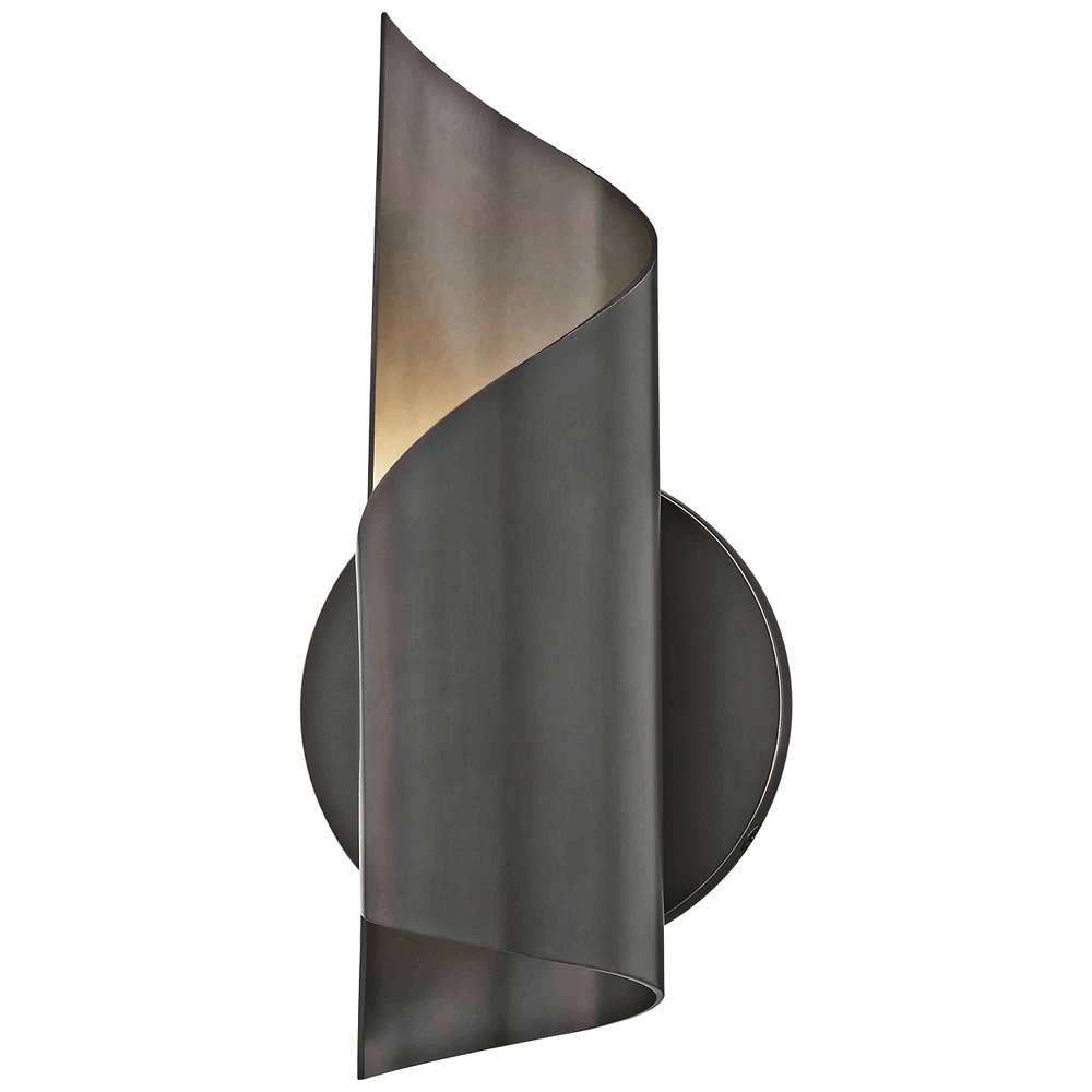 Mitzi Evie 10" High Old Bronze LED Wall Sconce - Style # 46D29 - Image 0